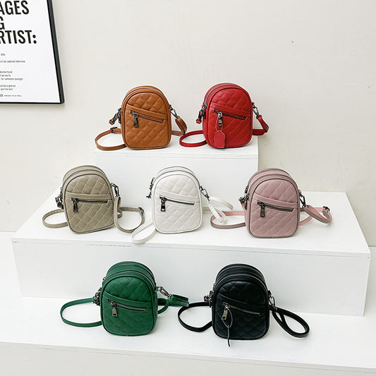 Women's Fashion Simple Leisure Vertical High-grade Shoulder Bags