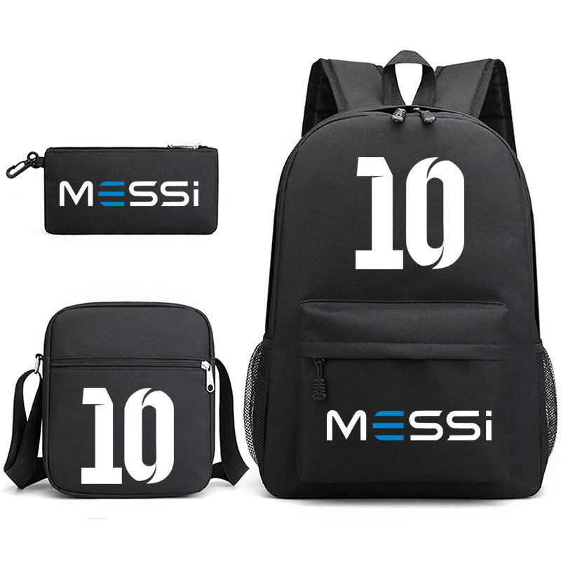 Durable Leo Massey Peripheral Printed Pencil Middle School Students' Schoolbags