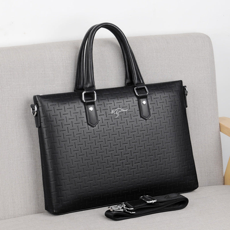 Men's Business Leisure Commute Computer Large Capacity Men's Briefcases