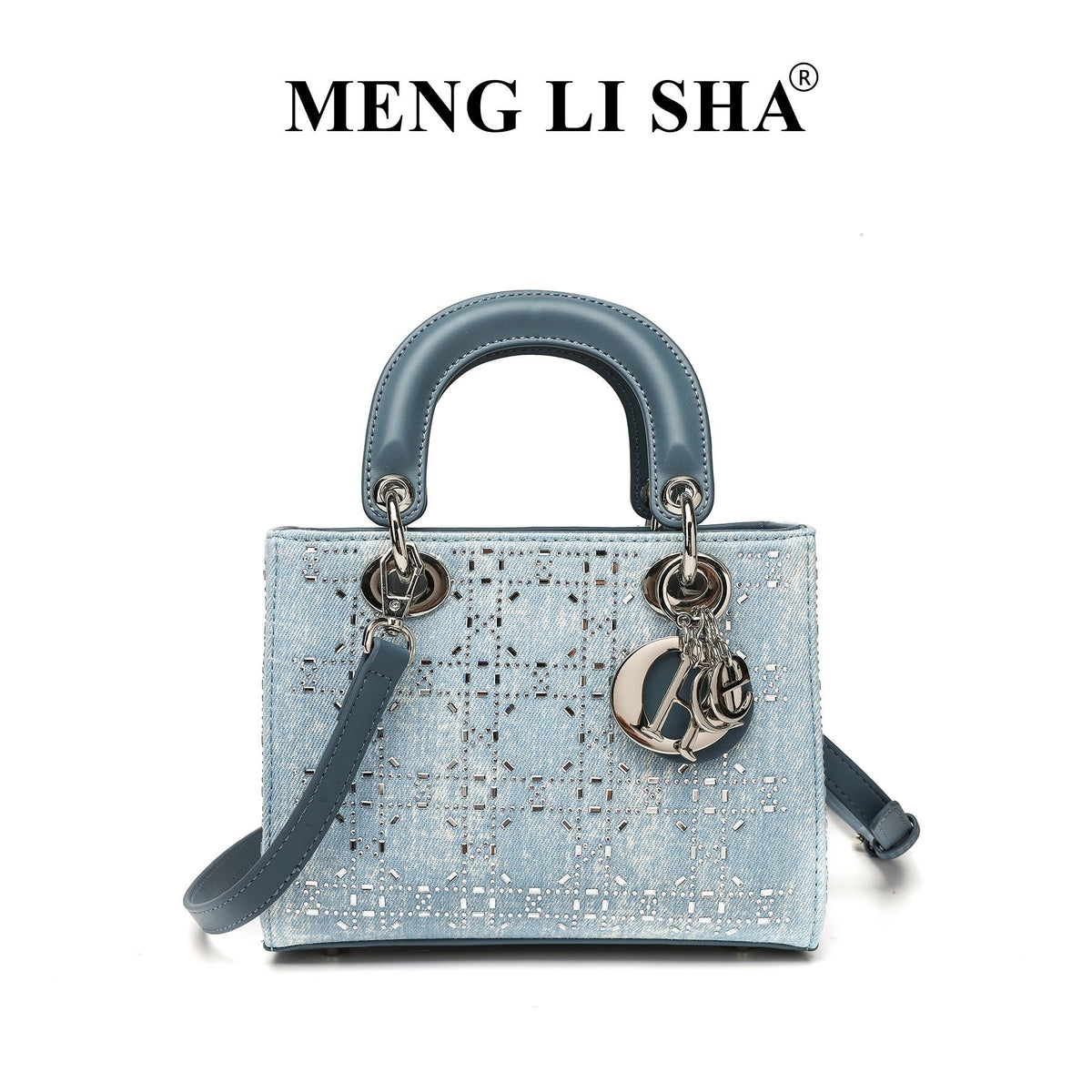 Women's Fashion Embroidery Portable Diana Large Capacity Women's Handbag