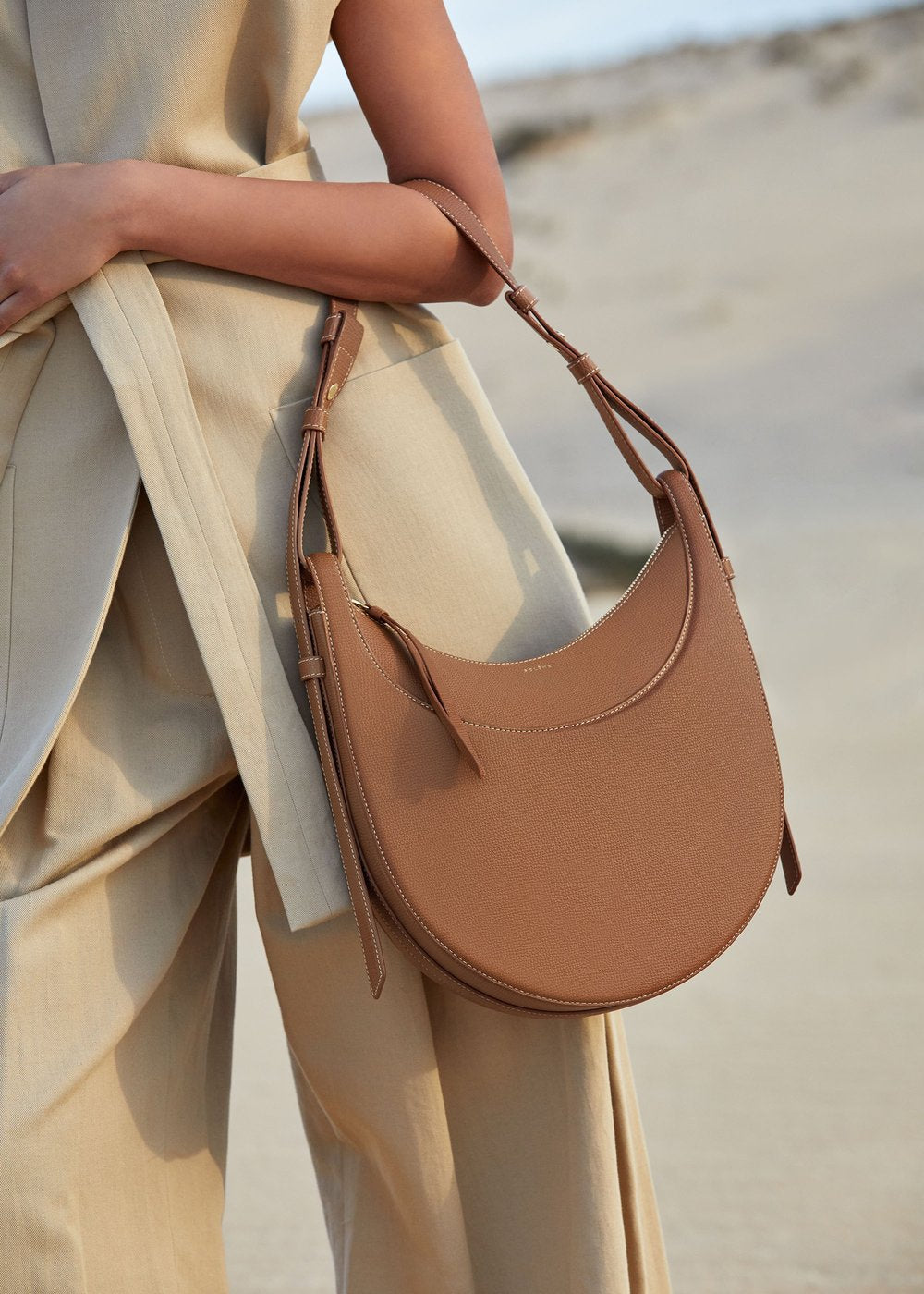 Women's French Half Moon Underarm Saddle Shoulder Bags