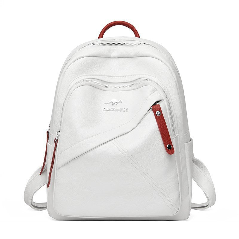 Women's Lychee Pattern Fashion Large Capacity Trends Backpacks