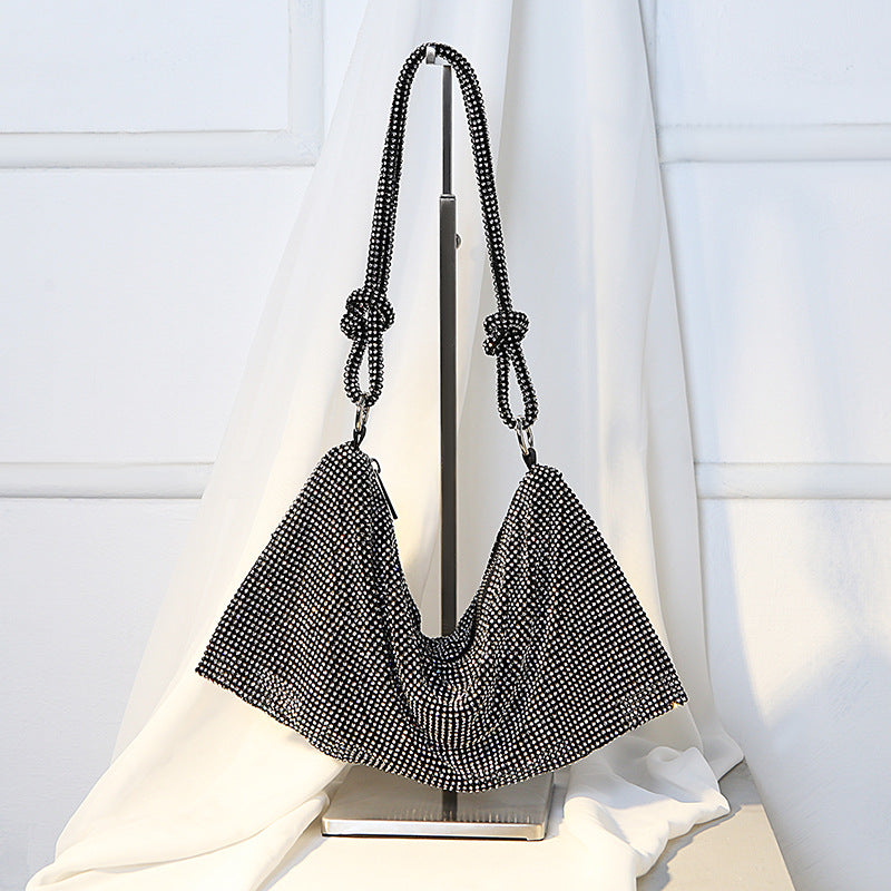 Women's Handmade Full Rhinestone Dinner Party Banquet Evening Bags