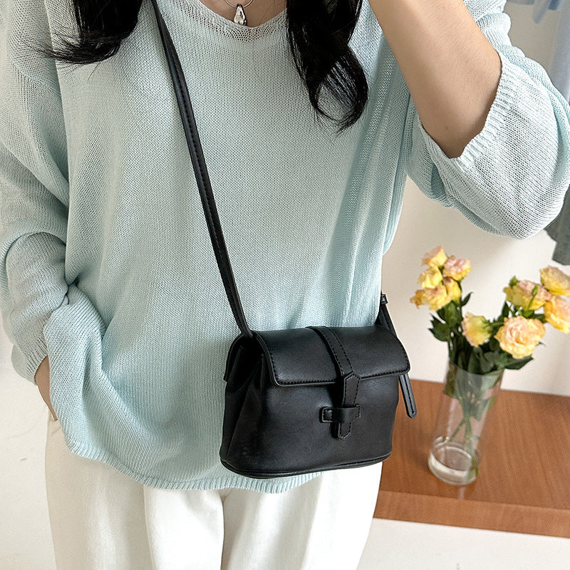 Women's Niche Design Simple Style Versatile Spring High-grade Small Square Bags