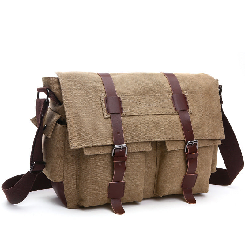 Men's Retro Hip Hop Trend Computer Single Men's Messenger Bags