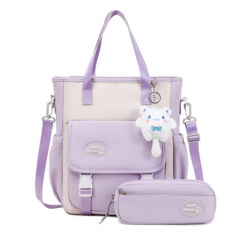 Korean Style High Quality Junior's Large Capacity Middle School Students' Schoolbags