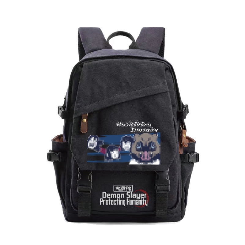 Anime Spy Play House No Canvas Backpacks