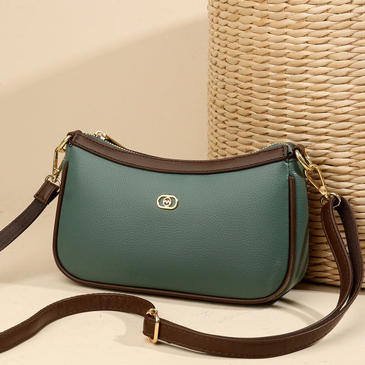 Women's Lady Mom Western Style Underarm High Crossbody Bags