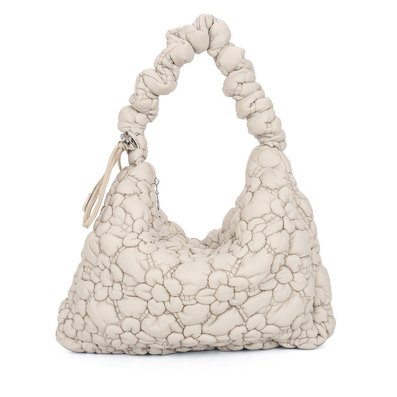 Women's Design Underarm Personalized Commuter Pleated Cloud Shoulder Bags