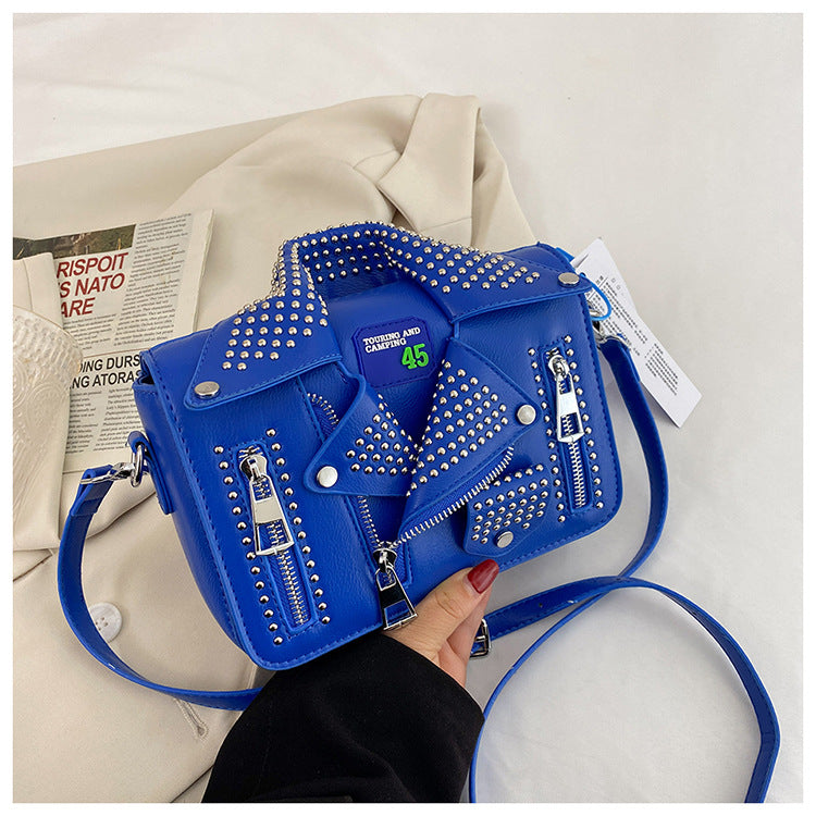 Women's Personality Rivets Clothes Korean Fashion Element Bags