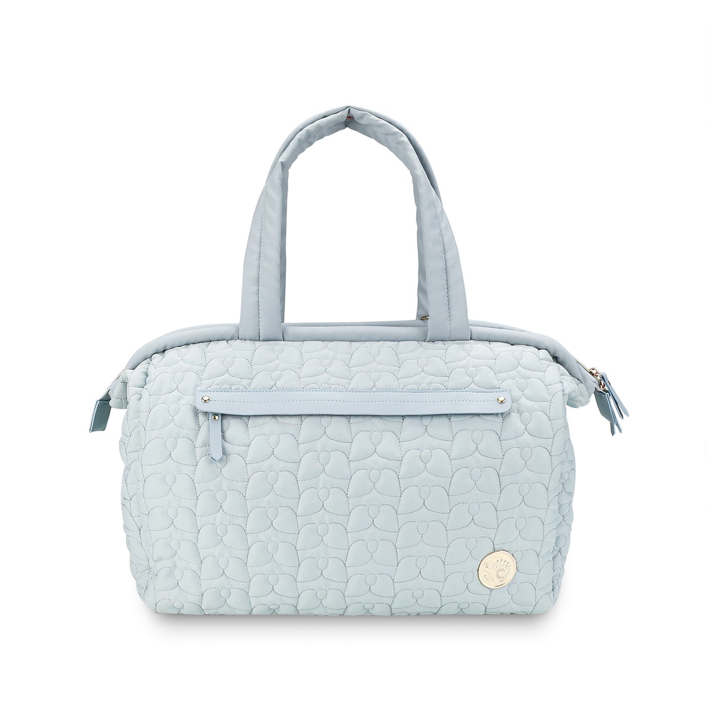 Mummy Quilted Embroidery Pattern Large Capacity Bags