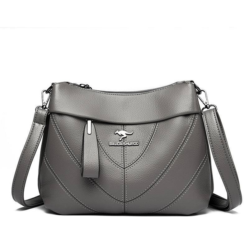 Women's Fashion Large Capacity Mom Stitching On Crossbody Bags