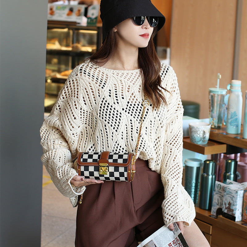 Women's Elegant Babylonian Chain Cover Portable Shoulder Bags