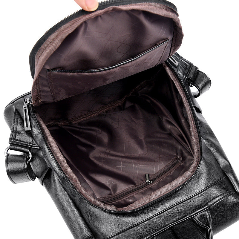 Pretty Unique Durable High-grade Stitching Sheepskin Backpacks