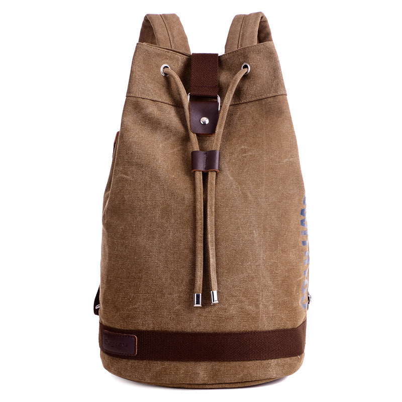 Men's Glamorous Canvas Basketball Large Capacity Sports Backpacks