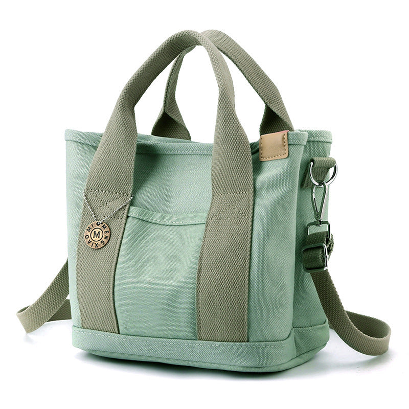 Women's Canvas Reticule Out Clutch Large Capacity Bags