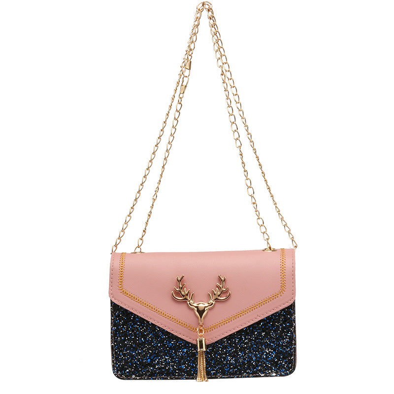 Sequin Chain Korean Style Fashion Classic Bags