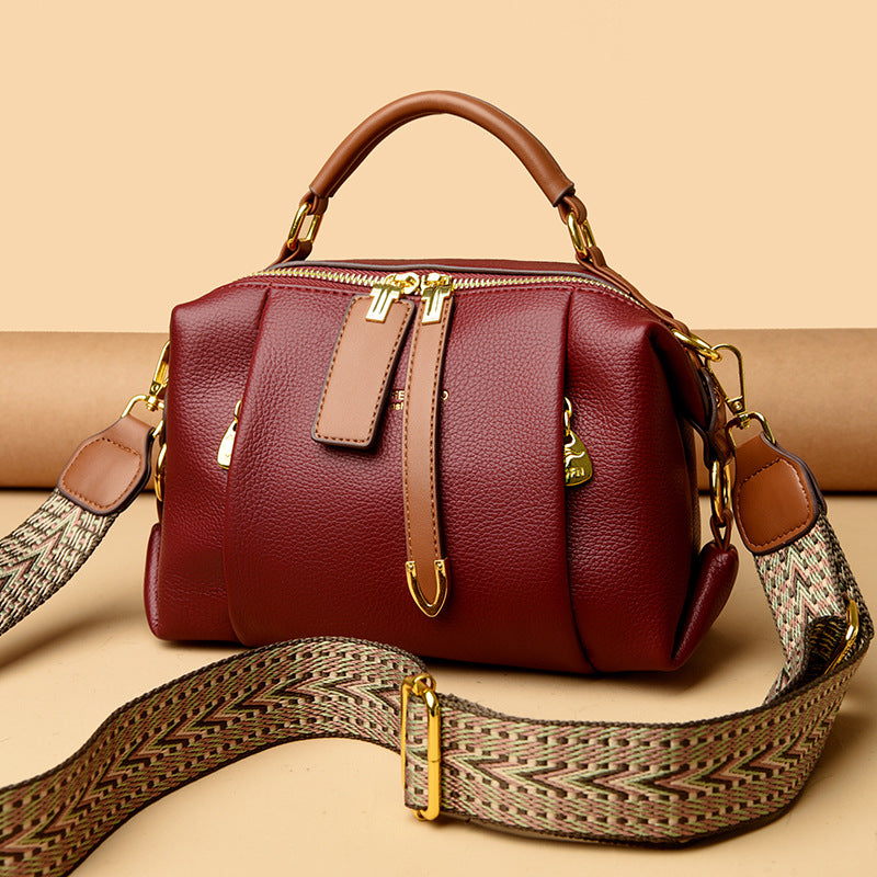 Women's Stylish New Fashion Color Contrast Crossbody Bags