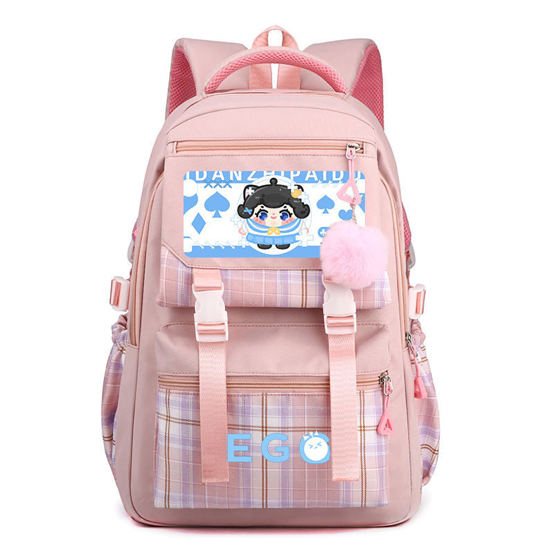 Egg Puff Party Good-looking Burden Alleviation Backpacks