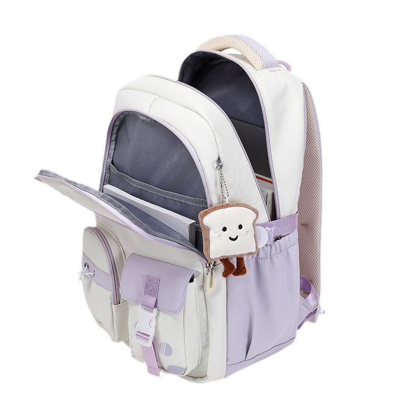 Korean Style High College National Fashion Backpacks