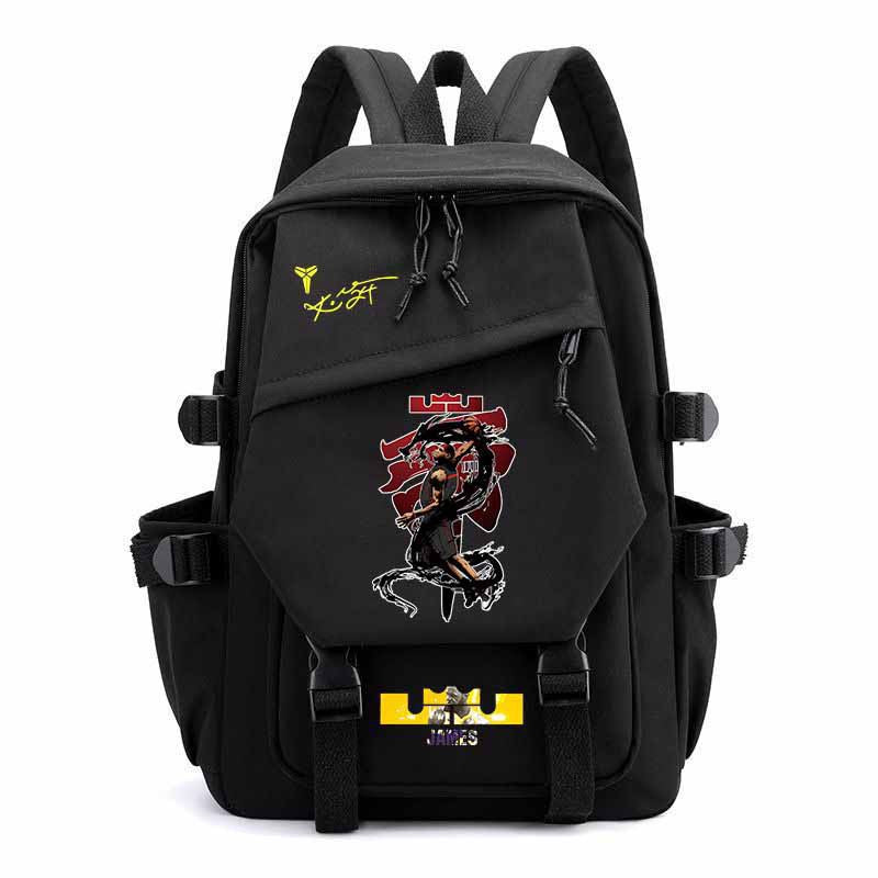 Men's Kobe James Curry Owen Basketball Junior High Backpacks