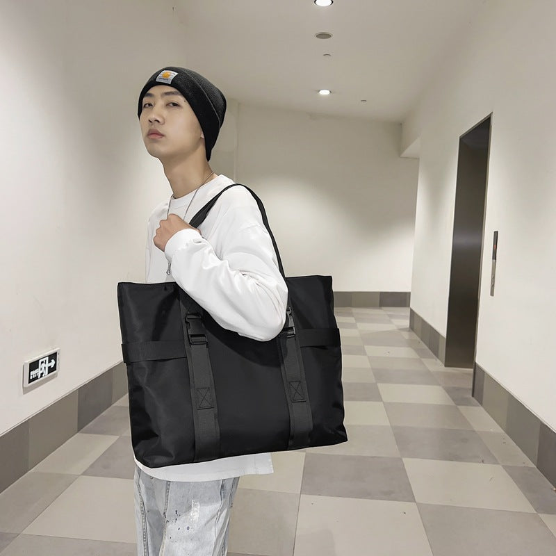 Women's & Men's & Trendy Cool Large Capacity Working Style Handbags