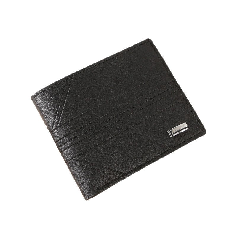 Men's Man's Short Fashion Simple Thin Green Large Men's Wallet