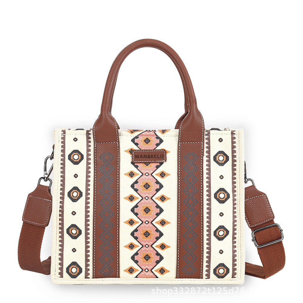 Women's Bohemian Retro Popular Lion Ridge Tote Bags