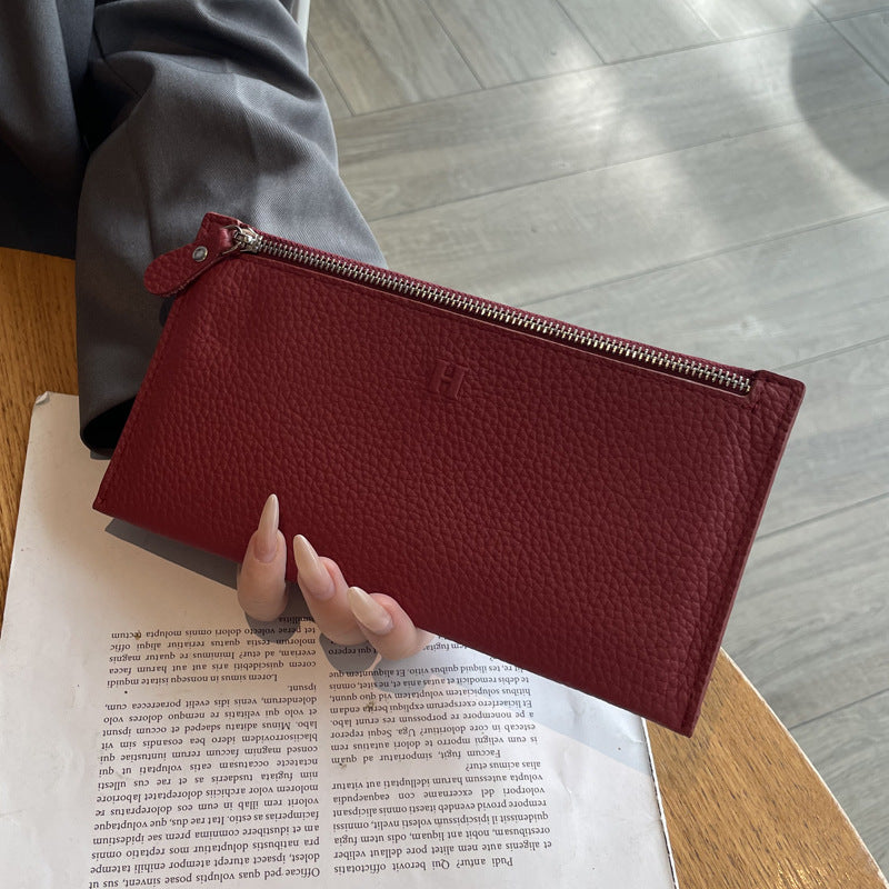 Women's Taiwan Leather Long Clutch Design Ladies Wallet