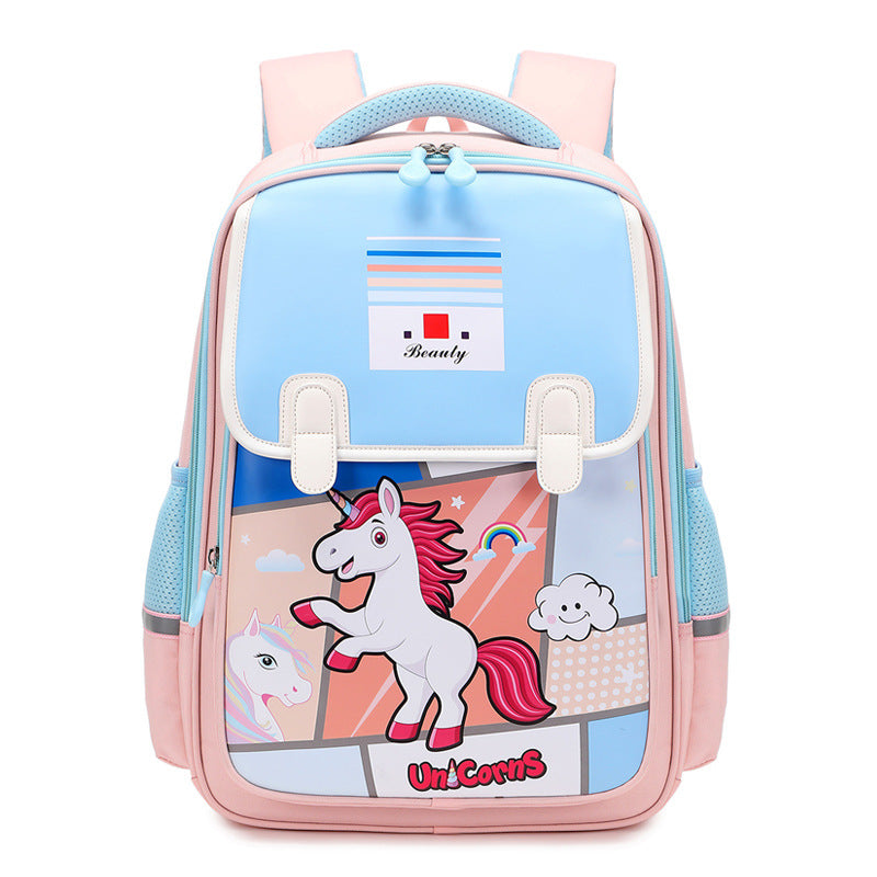 Secondary Dinosaur Unicorn Primary Boys Burden Reduction Elementary School Students' Schoolbags