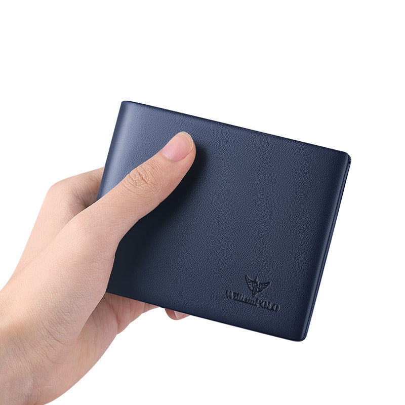 Men's Chan Swiping Genuine Leather Made Korean Men's Wallets