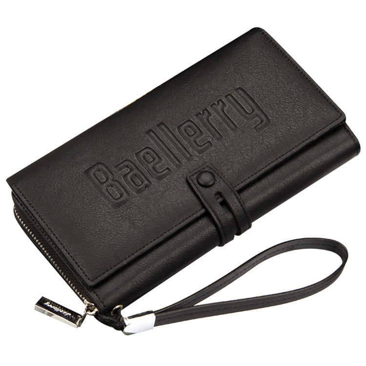 Versatile Men's Clutch Long Large Capacity Men's Wallet