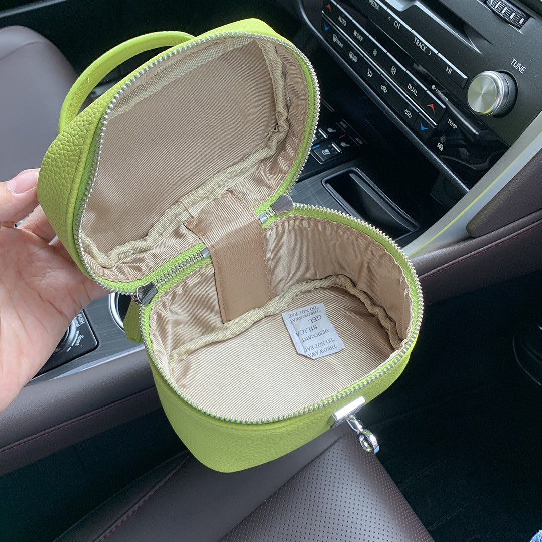 Women's Ge Macaron Fashionable Simple Oval Box Handbags