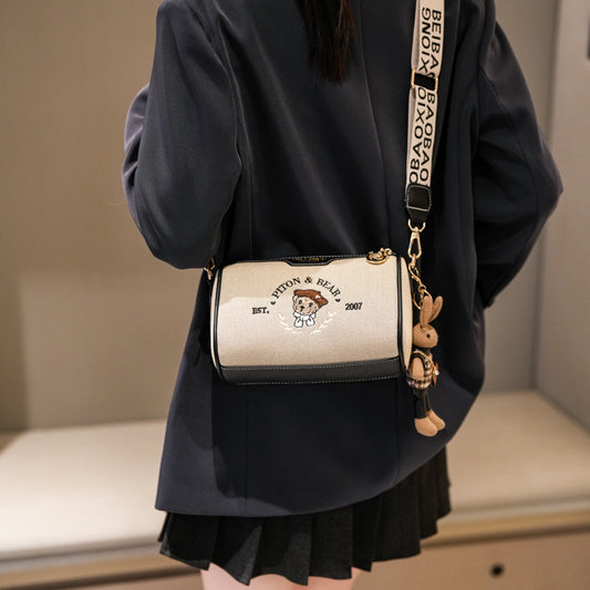 Women's Source City Simple Stylish Commuter Retro Crossbody Bags