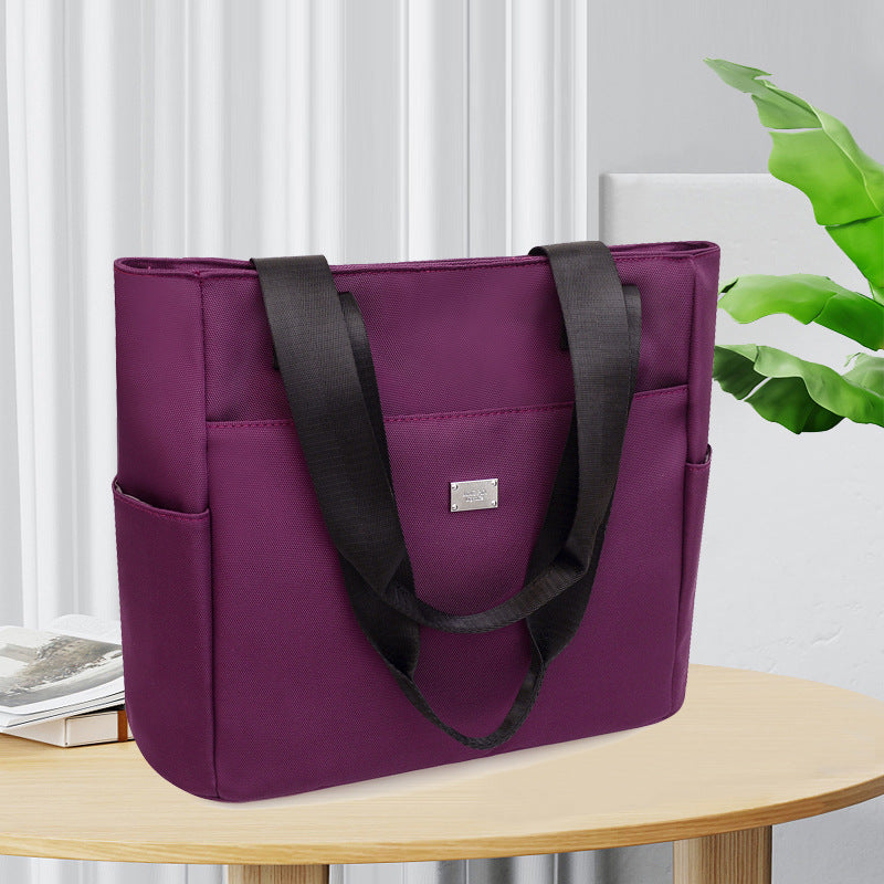 Women's Commuter Large Capacity Totes Fashion Oxford Cloth Bags