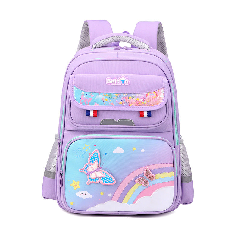 Grade One To Three Six Boy Waterproof Lightweight Elementary School Students' Schoolbags