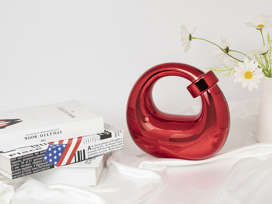 Moon Fashionable Temperament Acrylic Home Decorative Handbags