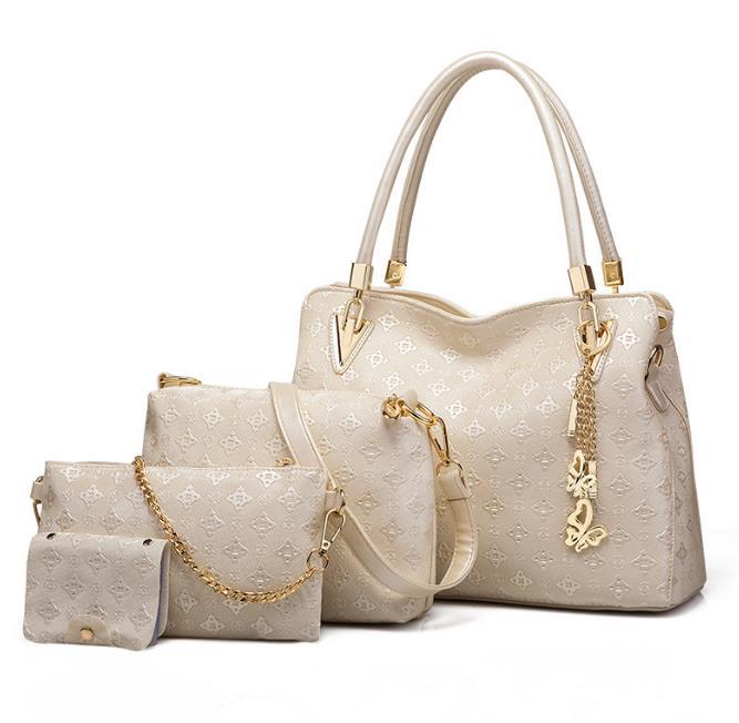 Attractive Women's Beautiful Trendy Double Zipper Shoulder Bags