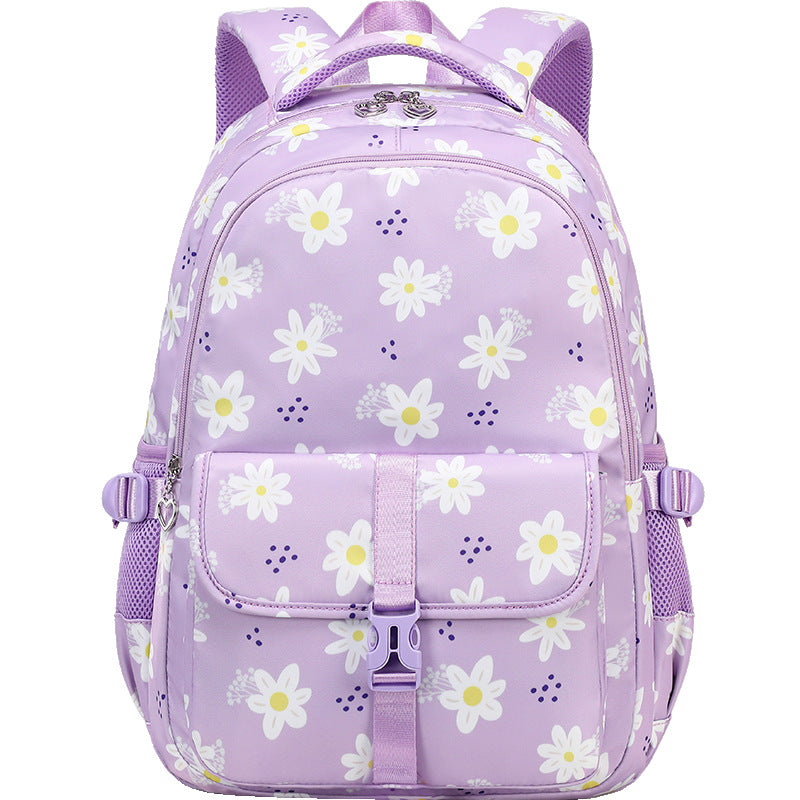 Women's Korean Style Junior's Large Capacity Waterproof Middle School Students' Schoolbags