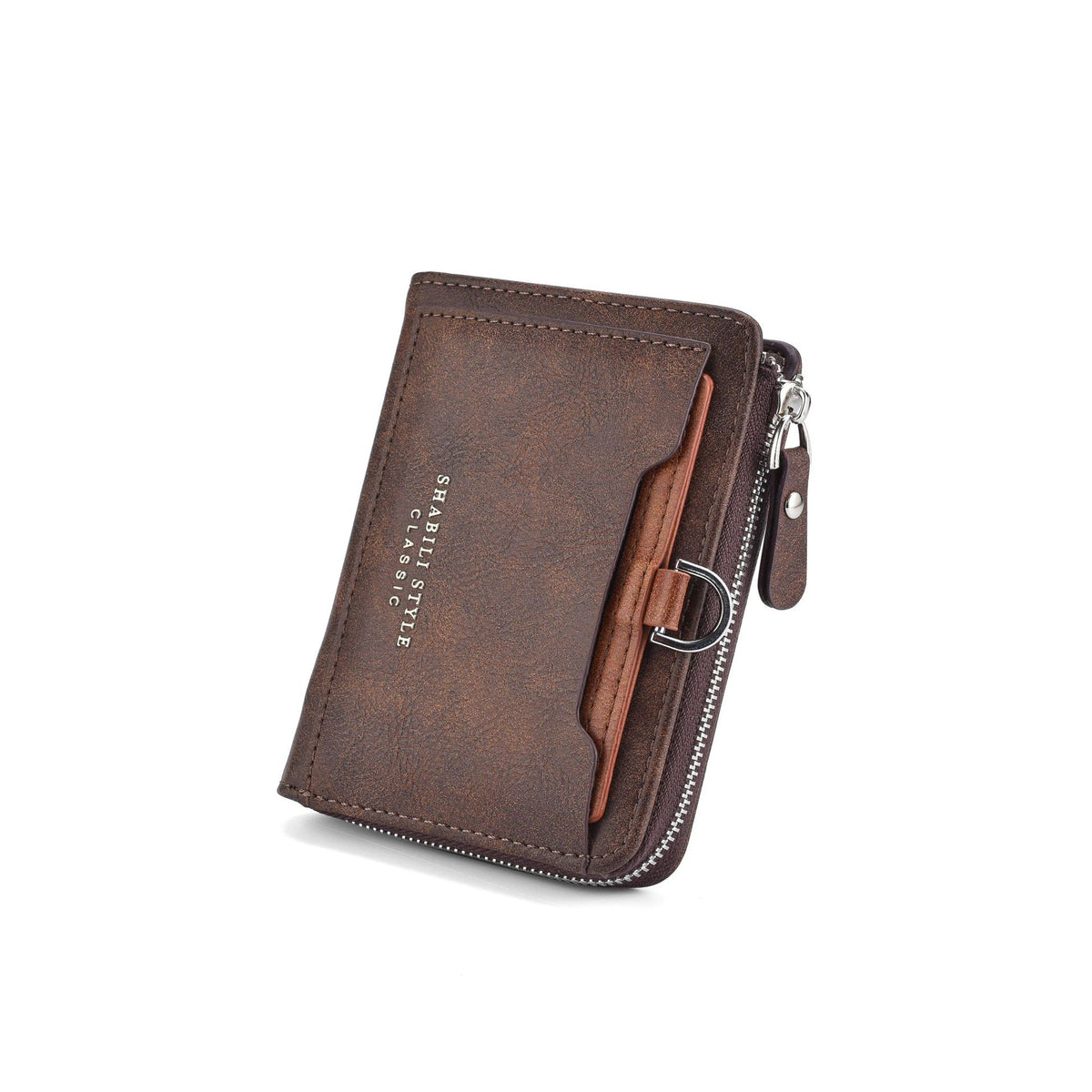 Men's Short Multiple Slots Car Drawing Male Card Holder