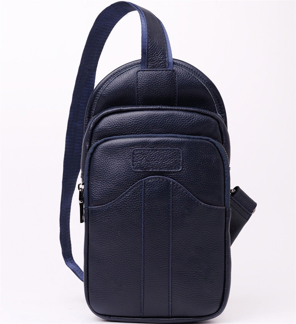 Women's Korean Fashion Cowhide First Layer Genuine Waist Packs