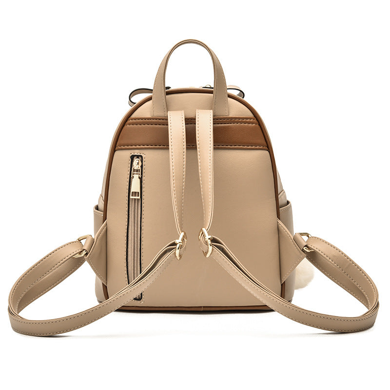 Women's Fashion Large Capacity Soft Leather Backpacks