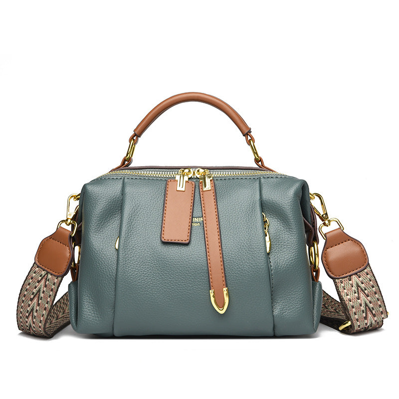 Women's Stylish New Fashion Color Contrast Crossbody Bags