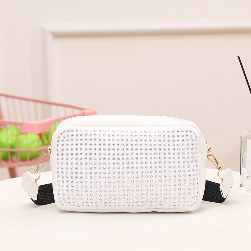 Women's Trendy Fashion Diamond Cross Body Design Women's Messenger Bag