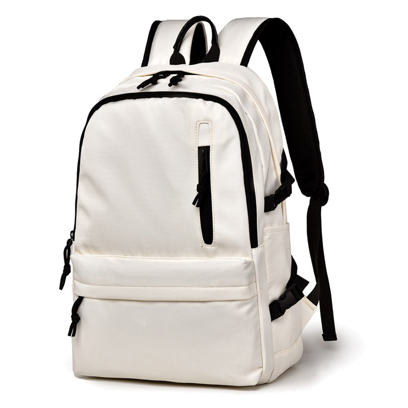 Men's Simple Female Junior High Large Capacity Backpacks