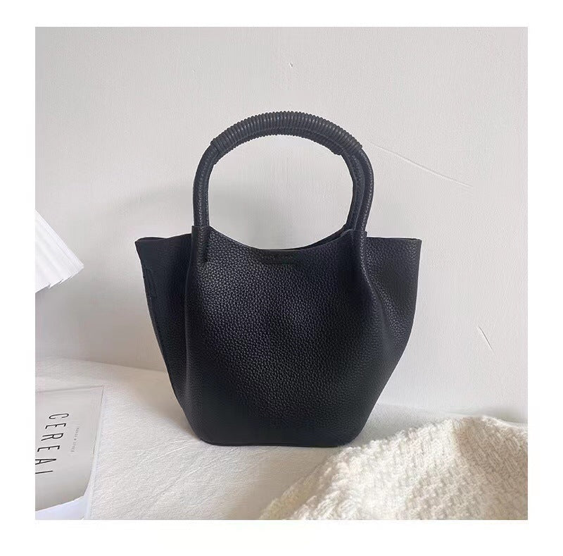 Lady Hand-held Vegetable Basket Processing Top Handbags