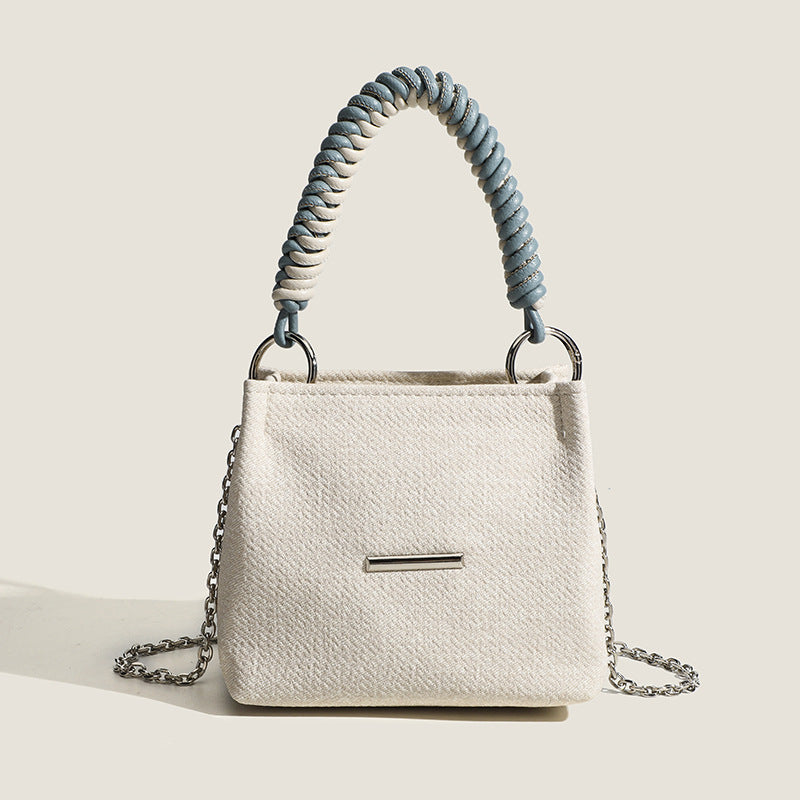 Pretty Underarm Jean Design Chain Simple Bags