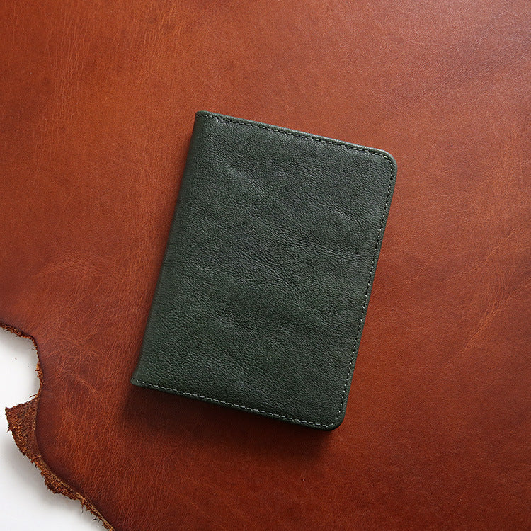 Men's Retro Genuine Leather Driving License Card Holder