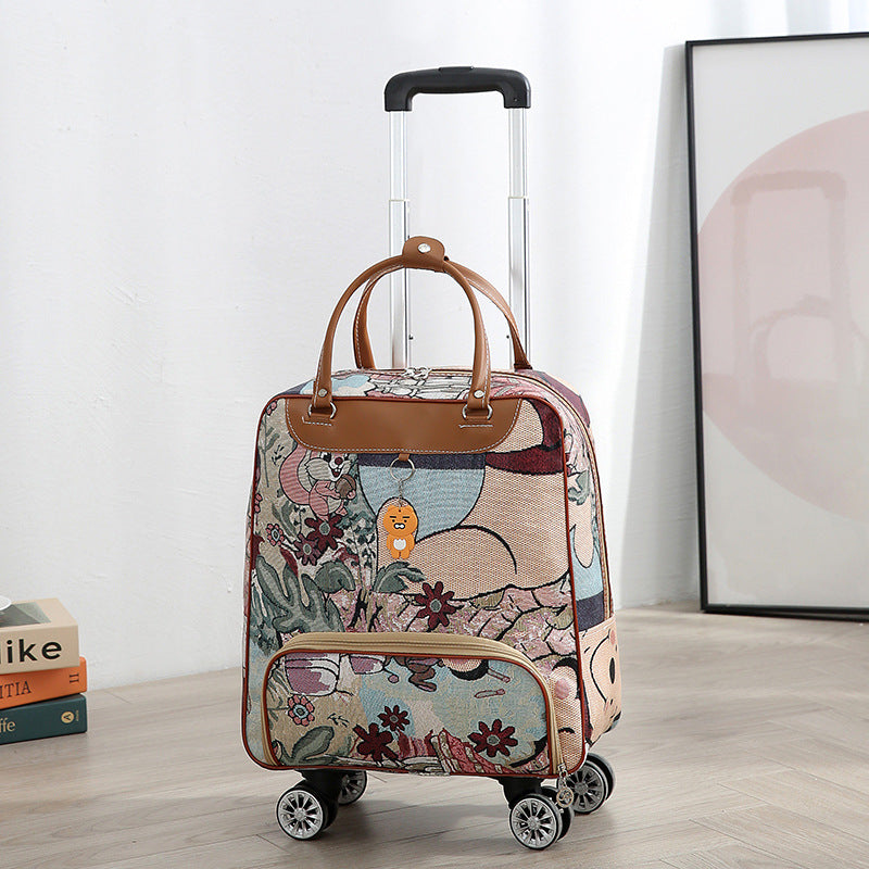 Women's & Men's & Fashion Large Capacity Duffel Lightweight Luggage