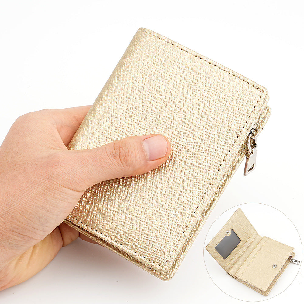 Women's & Men's & Vertical Design Genuine Leather Cross Men's Wallets